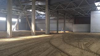 Строительство завода ООО «АйПауэр»: подготовка к устройству полов и начало благоустройства территории - 3